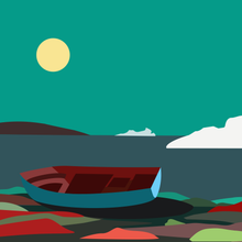 Load image into Gallery viewer, Boat Wreckage Near Battle Harbour - 69°North