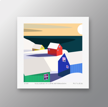 Load image into Gallery viewer, Kulusuk, Late Afternoon  – Signed Limited Edition Print