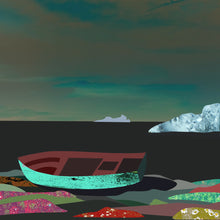 Load image into Gallery viewer, Boat Wreckage Near Battle Harbour II - Signed Limited Edition Print