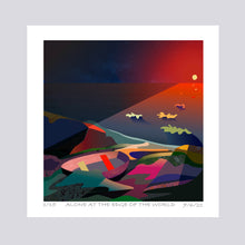 Load image into Gallery viewer, Alone at the Edge of the World - Signed Limited Edition Print
