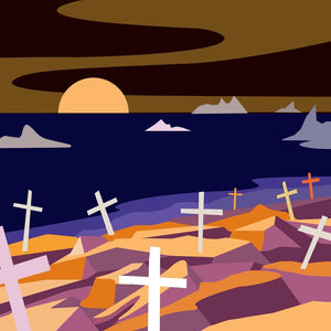 Inuit Graveyard  – Signed Limited Edition Print