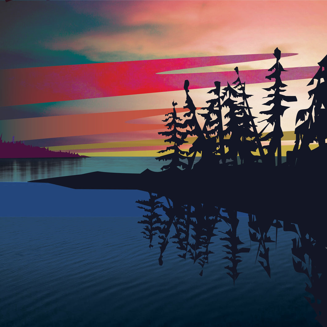 Sunrise on Lake Sakami  – Signed Limited Edition Print